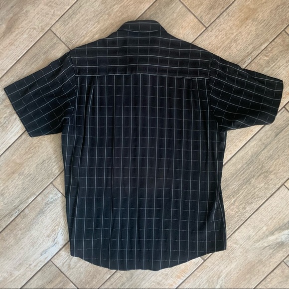 Vintage 90s buffalo check short sleeve button down - Picture 4 of 9